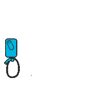 Driving Electric Car Sticker by sonnenCommunity