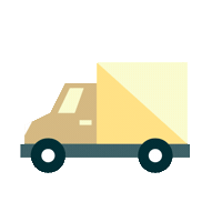 Truck Shipping Sticker by OLX Polska
