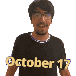 October 17 Sticker