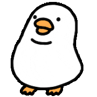 Weishasha giphyupload no duck avoid Sticker