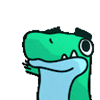 Dino Ok Sticker