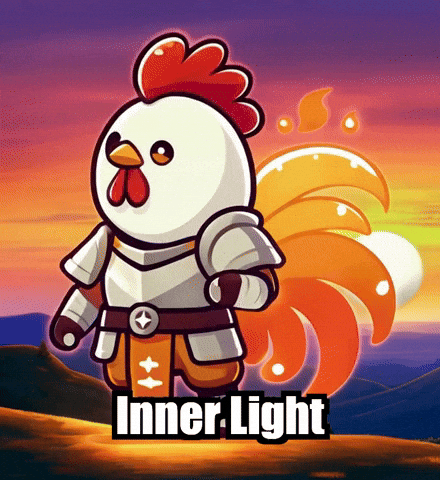 Inner Light Wisdom GIF by Zorooster