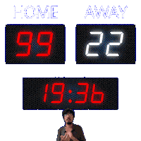 22 Away Sticker