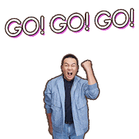 Run Go Sticker by Wellous