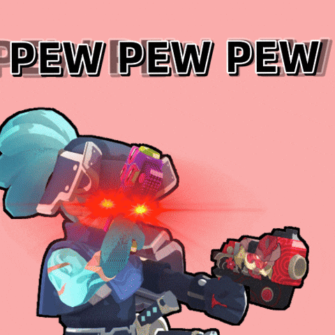 Gun Shooting GIF by Party Icons