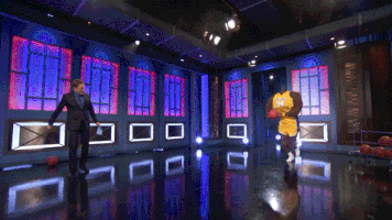 dunk mascot GIF by Team Coco
