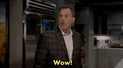 Billy Gardell Wow GIF by CBS