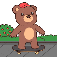 Lets Go Chill Sticker by BEARISH