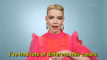 I've Had Lots Od Different Hair Colors