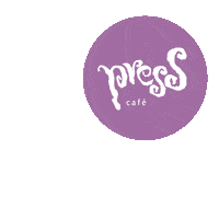 Cafe Sticker by Grupo Press