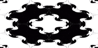 anniemuse heart black and white mask bw GIF
