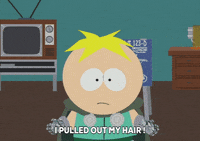excited butters stotch GIF by South Park 
