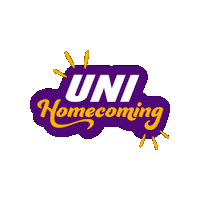 Northern Iowa Homecoming Sticker by UNI Athletics