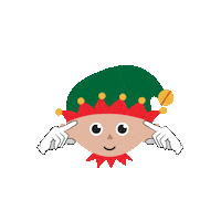 Merry Christmas Art Sticker by Salvador Sanchez Artist