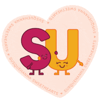 Valentines Day Love Sticker by Susquehanna University