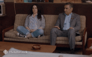 bored schitts creek GIF by CBC