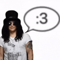 Aposentado slash guns n rose GIF