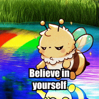 Believe In Yourself Wisdom GIF by Beelightened