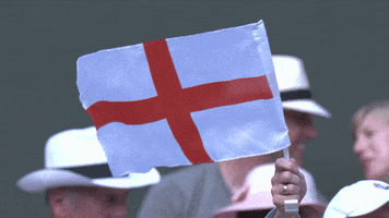 Flag England GIF by Wimbledon