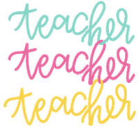 teacher teaching Sticker by Teach Create Motivate