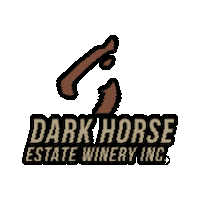 darkhorseestatewinery wine winery darkhorse vqa Sticker