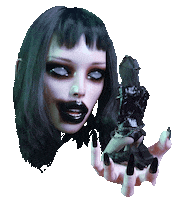 Alice Glass Fairgame Sticker by Astra Zero