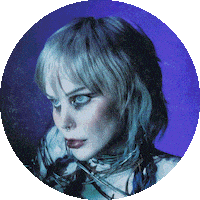 Alice Glass Sticker by Astra Zero