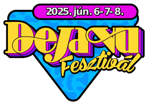 Deja Vu Logo Sticker by Deja Vu Fesztivál