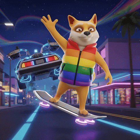 Happy Digital Art GIF by Doge Pound