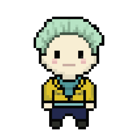 Pixel Ok Sticker