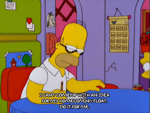 sad homer simpson GIF