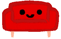 Home Sofa Sticker by Hoff