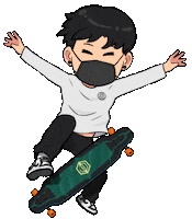 Skate Skateboarding Sticker