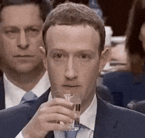 Sipping Mark Zuckerberg GIF