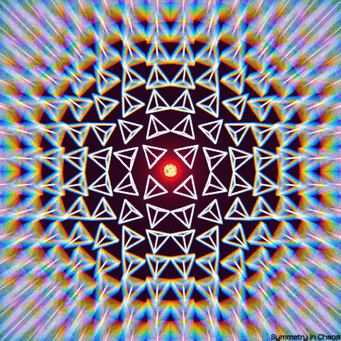 symmetryinchaos giphyupload blender #3d #op #art #animation #nodes GIF