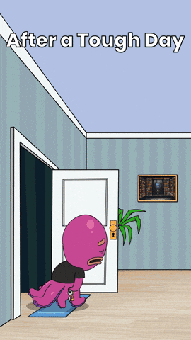 Tired Hard Day GIF by Octo Gaming