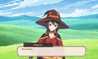 Megumin Konosuba Cheer GIF