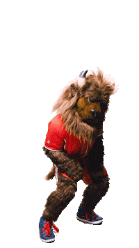 Mascot Happy Dance Sticker by Utah Tech University