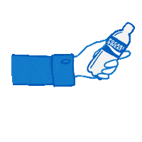 Hand Bottle Sticker by Pocari Sweat Indonesia