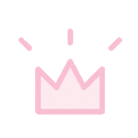 Pink Princess Sticker by Nice Branding Agency