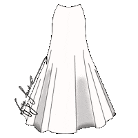 wedding dress Sticker by Anya Jardim Atelier Couture