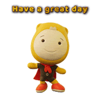 Happy Have A Nice Day Sticker by Gumazing