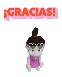 Gracias Cute Gif Sticker by Zhotcita