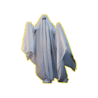 Halloween Ghost Sticker