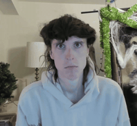Confused Deep Breath GIF