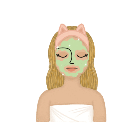 Skin Care Beauty Sticker by Carol Fernandes