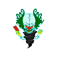 Clown Judge Sticker