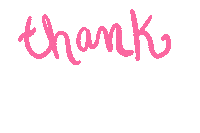 Thanks Thank You Sticker by Daisy Lemon
