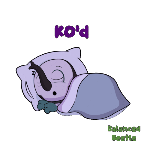 Bug Sleeping Sticker by VeeFriends
