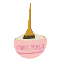 carlamassa hair hola hairstyle glamour Sticker